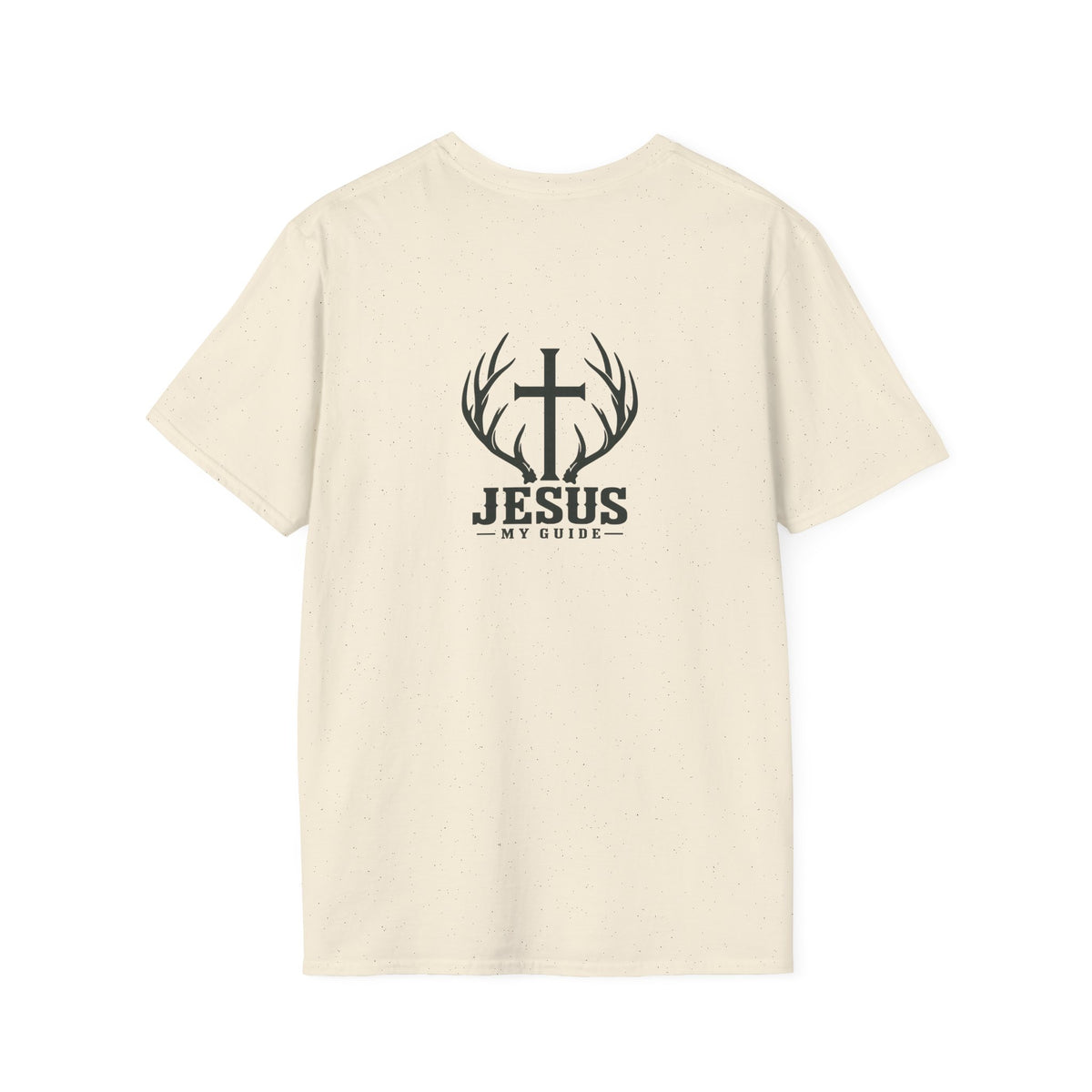 Jesus My Guide Tee — Natural